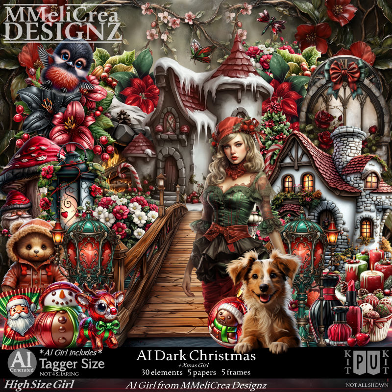 (image for) AI PU - Dark Christmas (PU/TS/PNG)